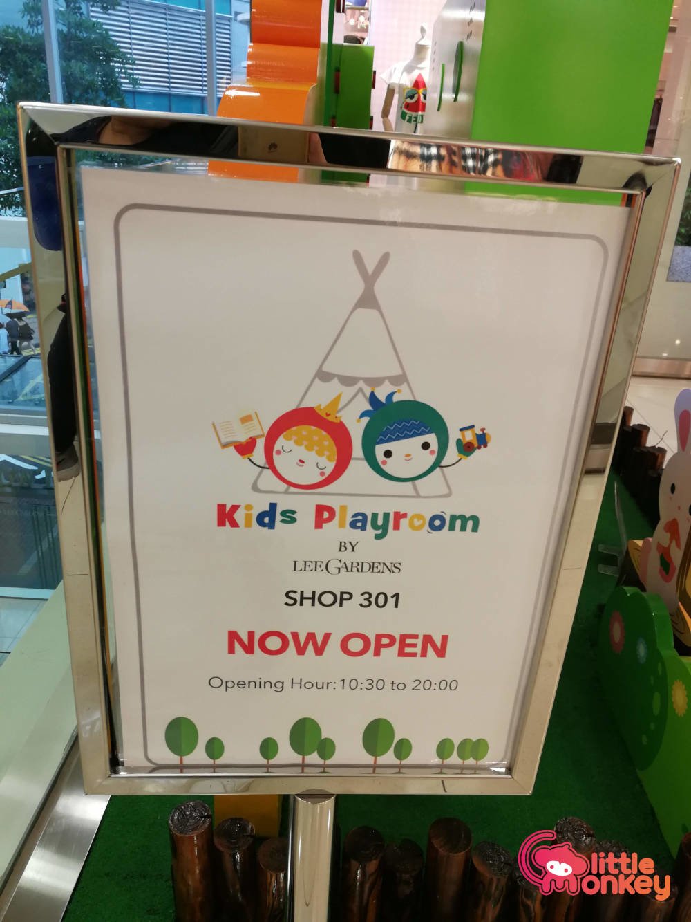 Lee Gardens' kids Playroom in Times Square Shopping Mall