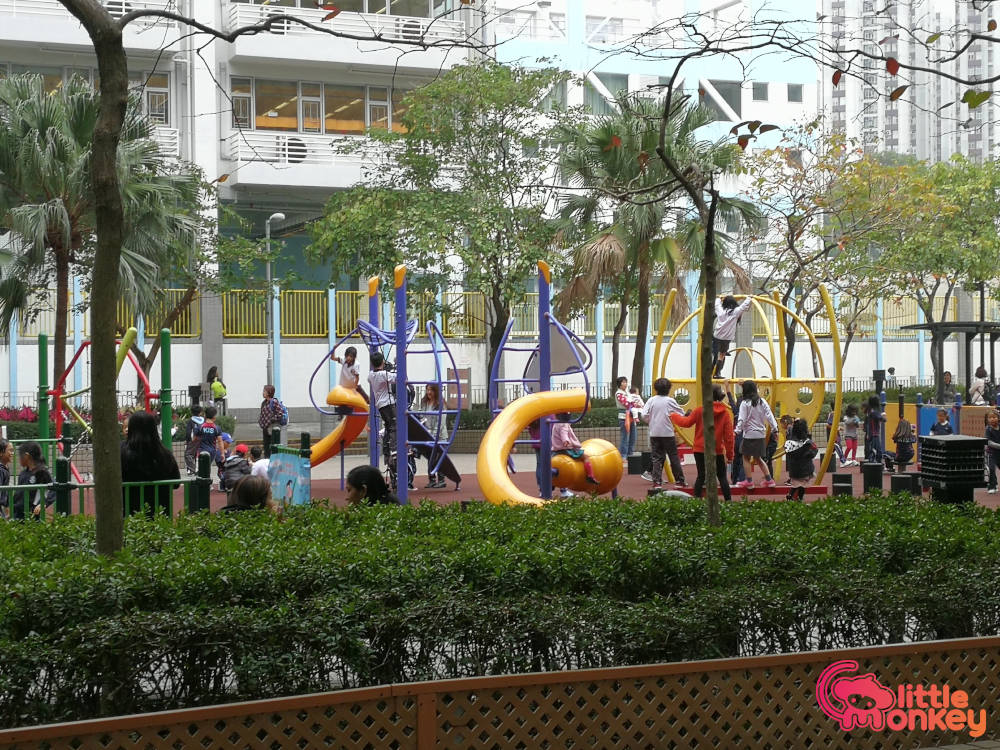 Sai Wan Ho Playground's large facilities