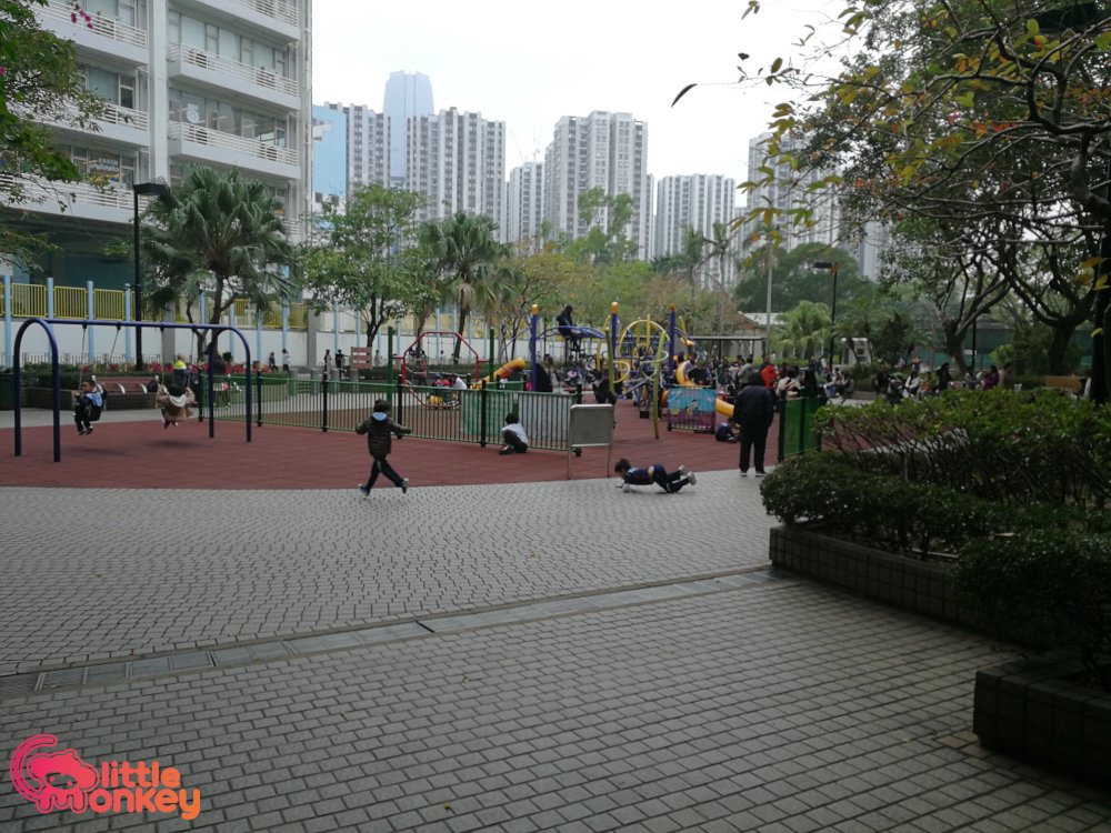 Spacious park of Sai Wan Ho Playground
