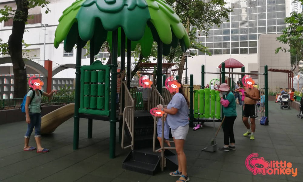Southorn Playground's outdoor equipments of play area